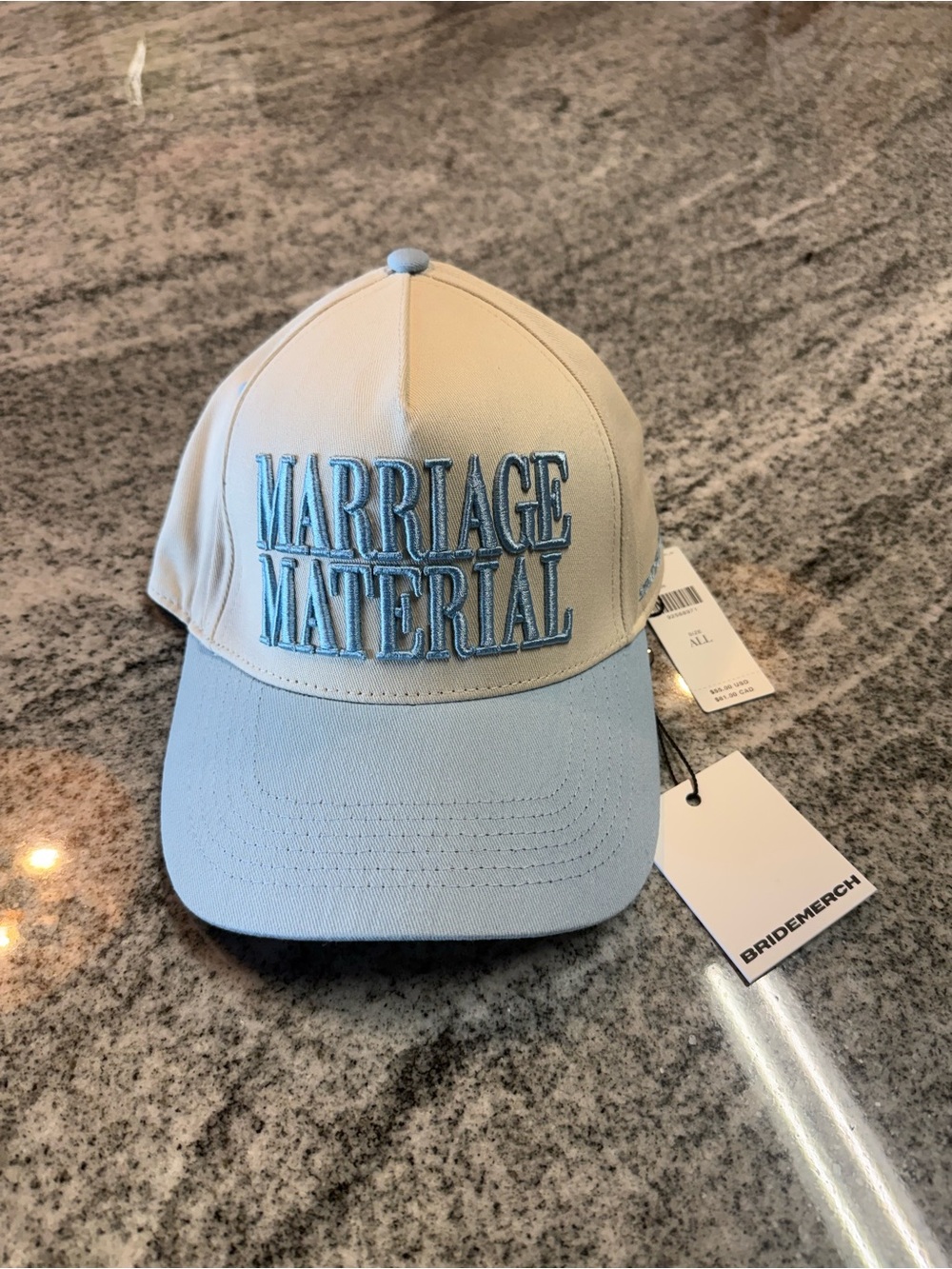 Anthropologie 'Marriage Material' Baseball Cap